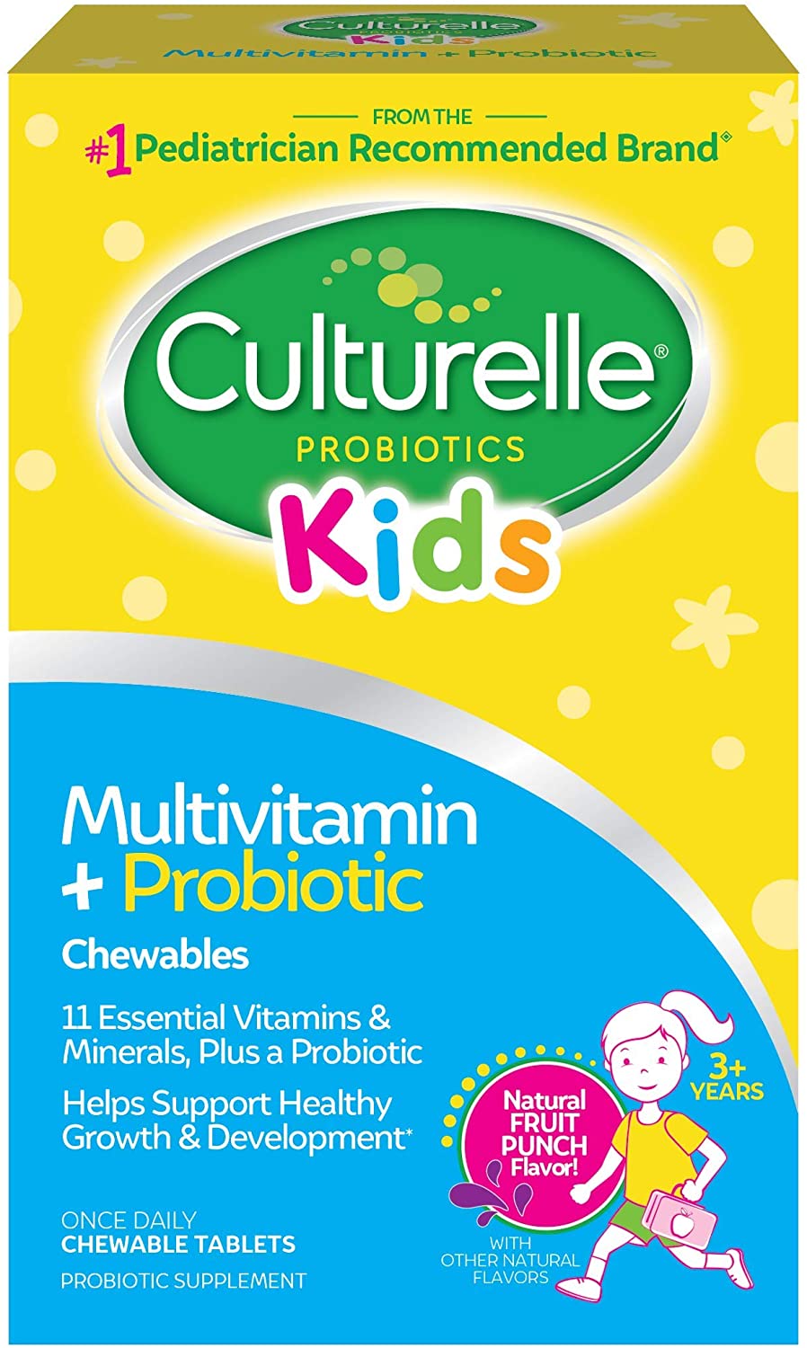 BOGO Culturelle Kids Complete Multivitamin Probiotic Chewable 