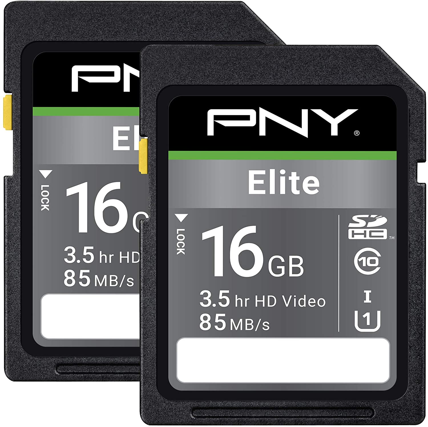 Update: Back Again!! - HOT!! - 2-Pack of PNY 16GB Elite Class 10 SDHC Flash Memory Card for Only ...