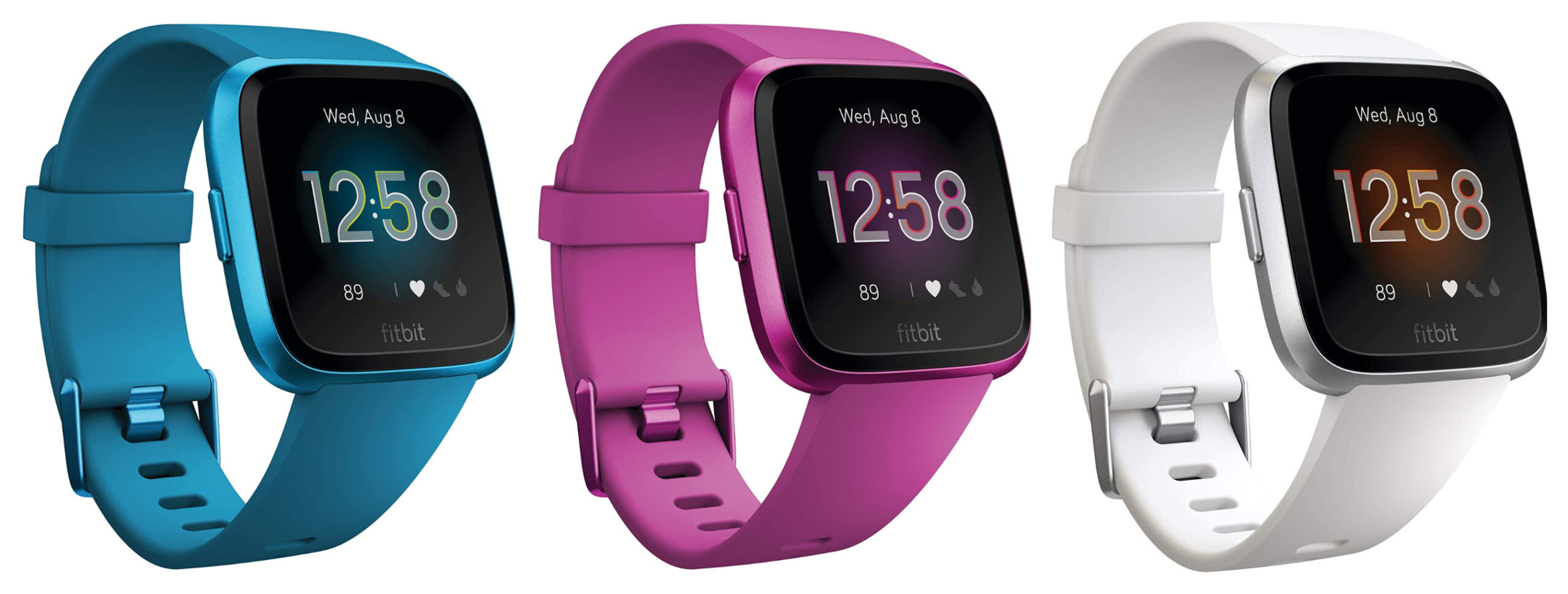 Fitbit Versa Lite Edition Smart Watch (S and L Bands Included) for Only ...