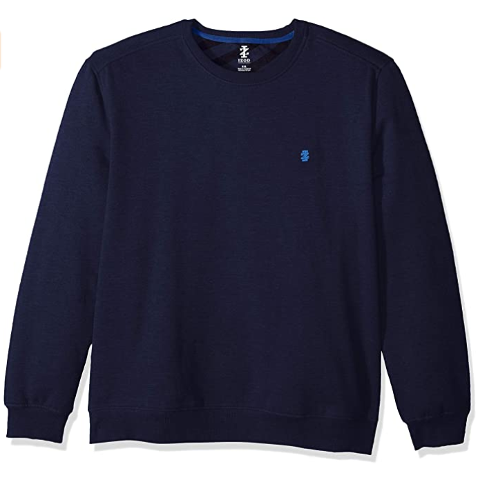 IZOD Menâs Advantage Performance Crewneck Fleece Sweatshirt for Only $7.20 (Was $15)!!! | Dollar 