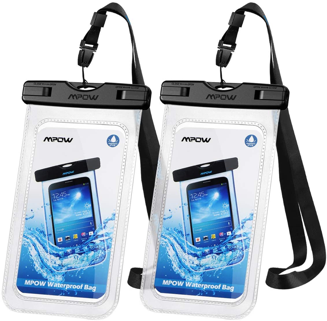 Mpow 2-Pack Universal Waterproof Cell Phone Case for Only $6.79 ...