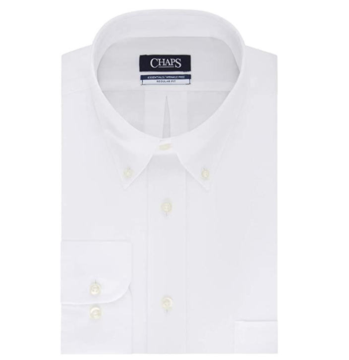 Chaps Men’s Regular Fit Solid Dress Shirts for ONLY $13.50 (Was $25.99 ...