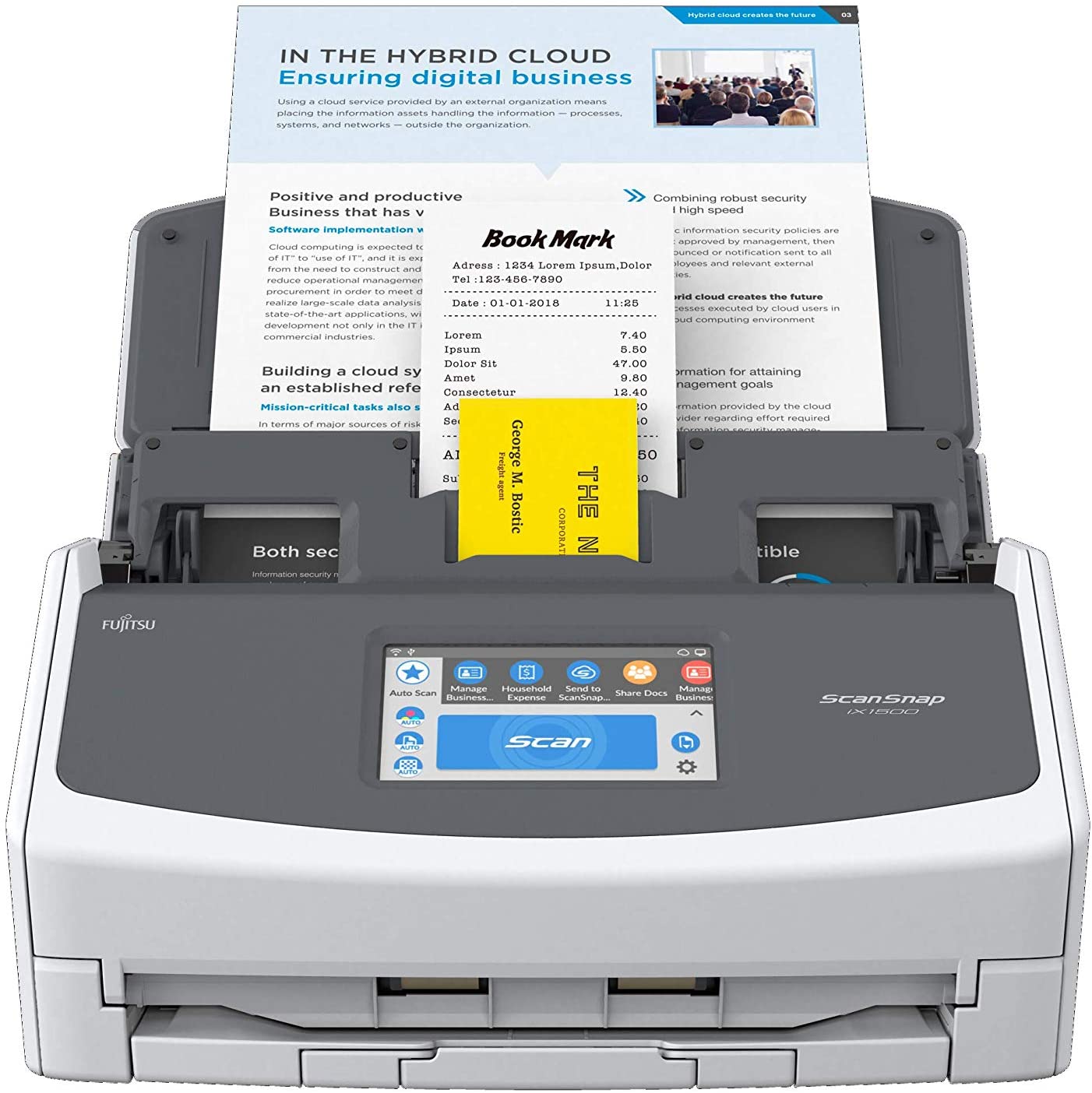 Fujitsu scansnap ix500 color duplex desk scanner. ...  chlorcoswordter1988's Ownd