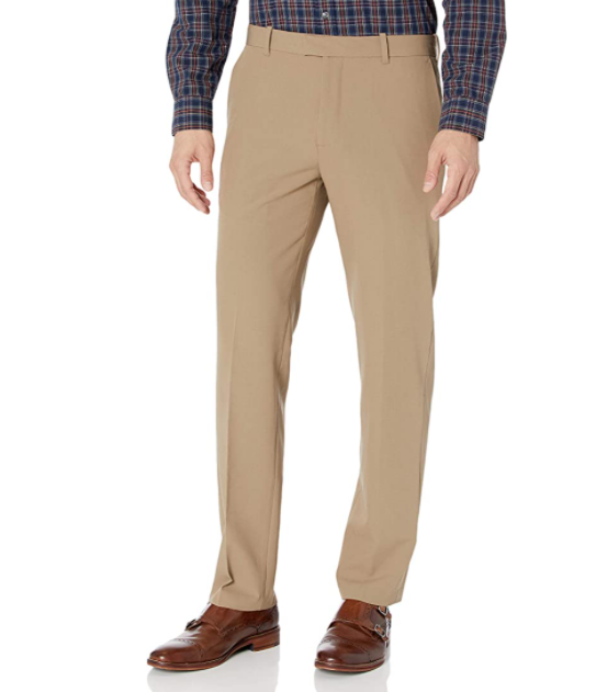 Van Heusen Men’s Flex Flat Front Straight Fit Pants for Only $9 (Was ...
