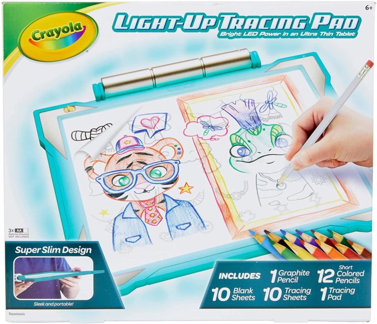 Crayola Light Up Tracing Pad Teal for only $11 (Was $24.99)!!! | Dollar