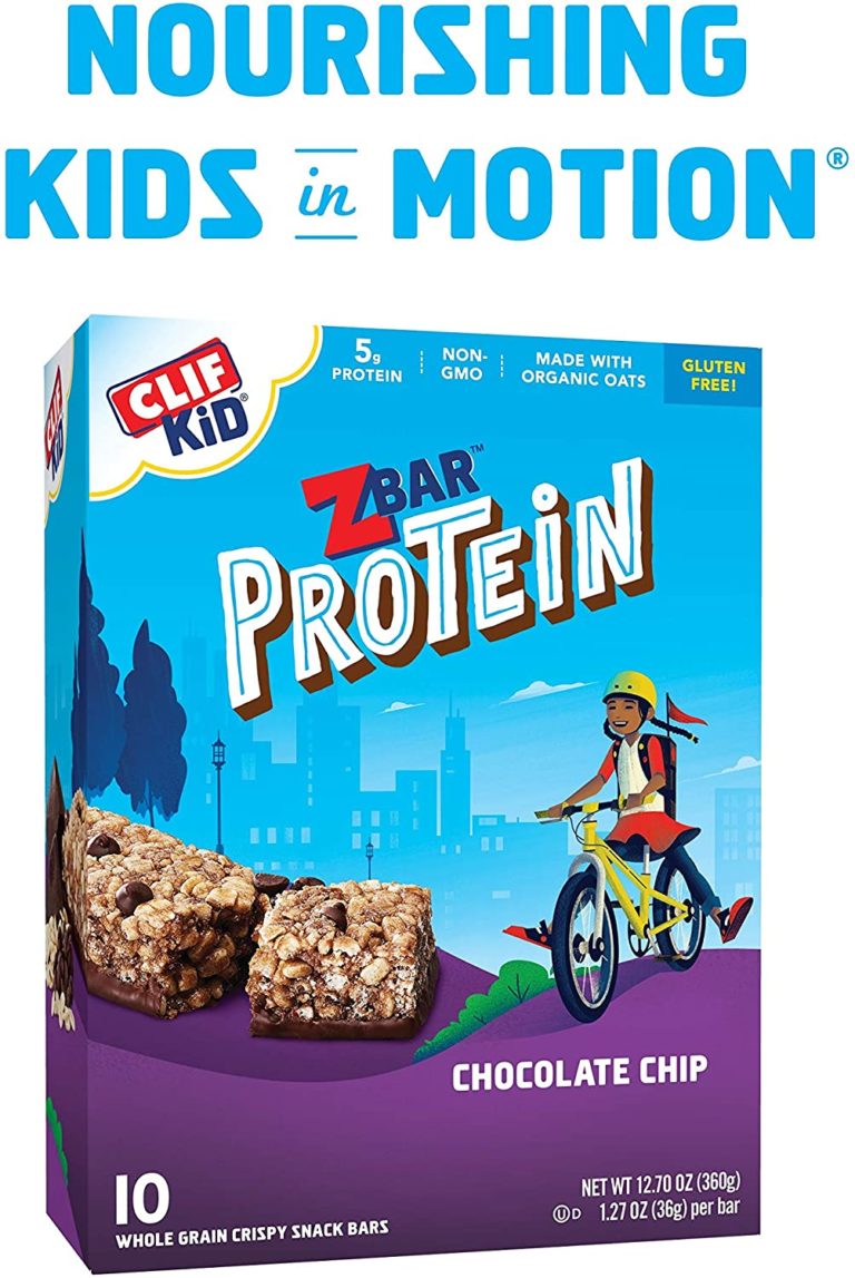 CLIF KID ZBAR – Protein Granola Bars – Chocolate Chip – (10 Count, OU-D) for Only $3.59-$3.89 Shipped (Was $6.99)!!