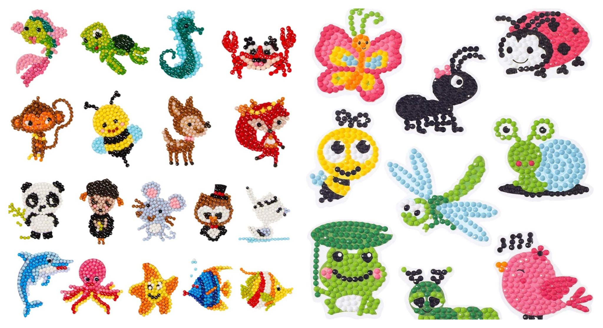 Sinceroduct 5D DIY Diamond Painting Craft Kits (18 Stickers) for ONLY