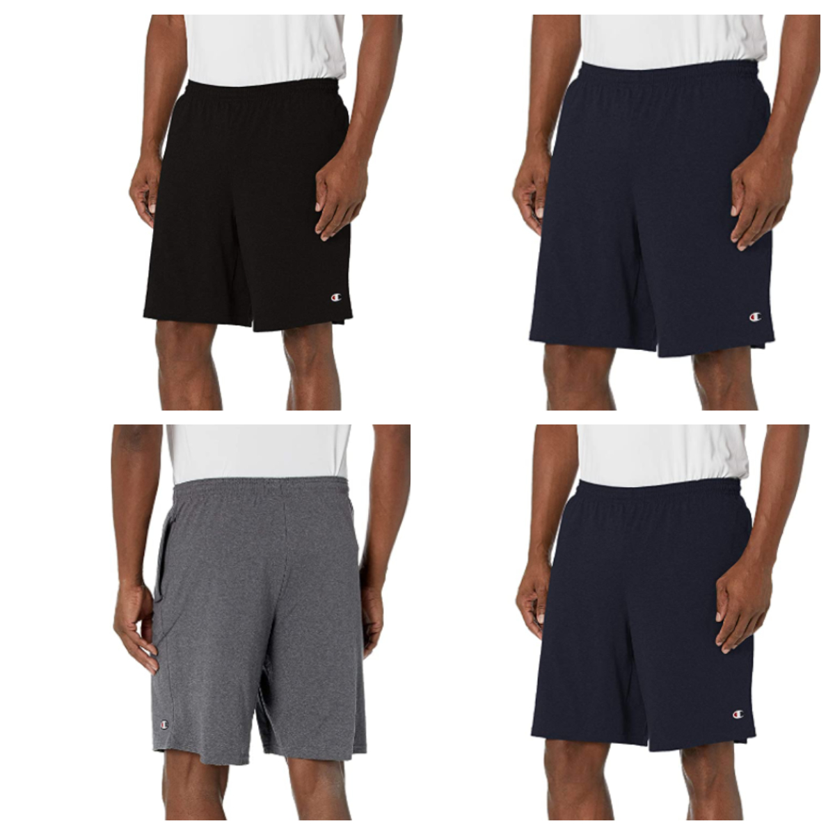 Update: Back in Stock!! – Champion Men’s 9″ Jersey Shorts with Pockets ...