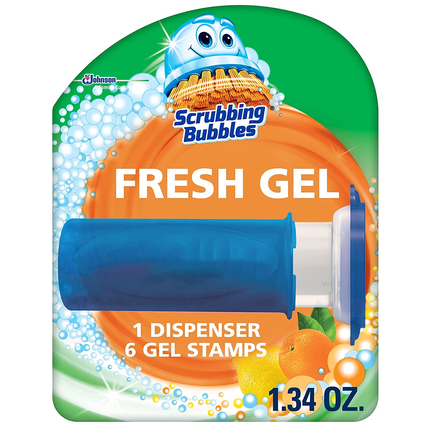 gel stamp toilet bowl cleaner