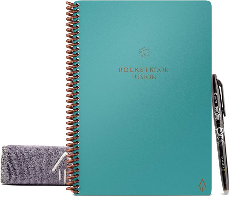 Rocketbook Fusion Smart Reusable Notebook (Calendar, ToDo Lists, and