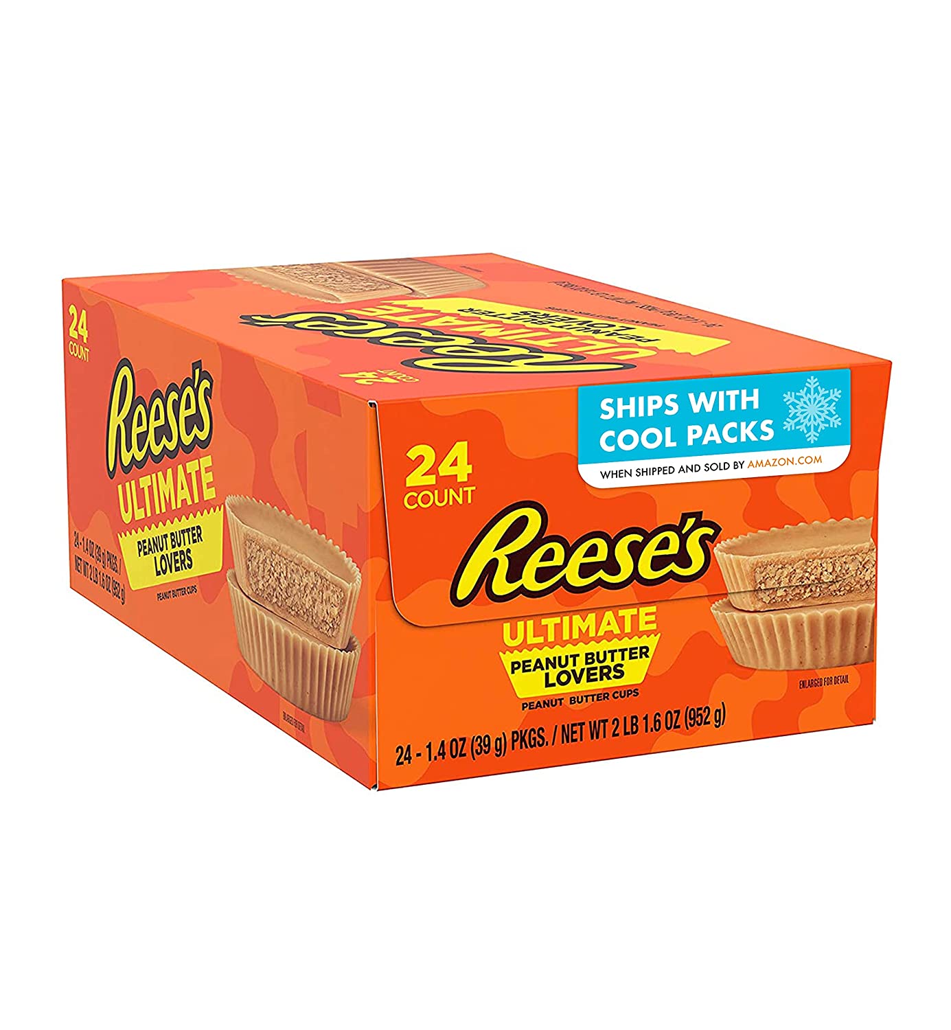 Reese s Ultimate Peanut Butter Lovers Cups Candy 24 Packs OU D For 