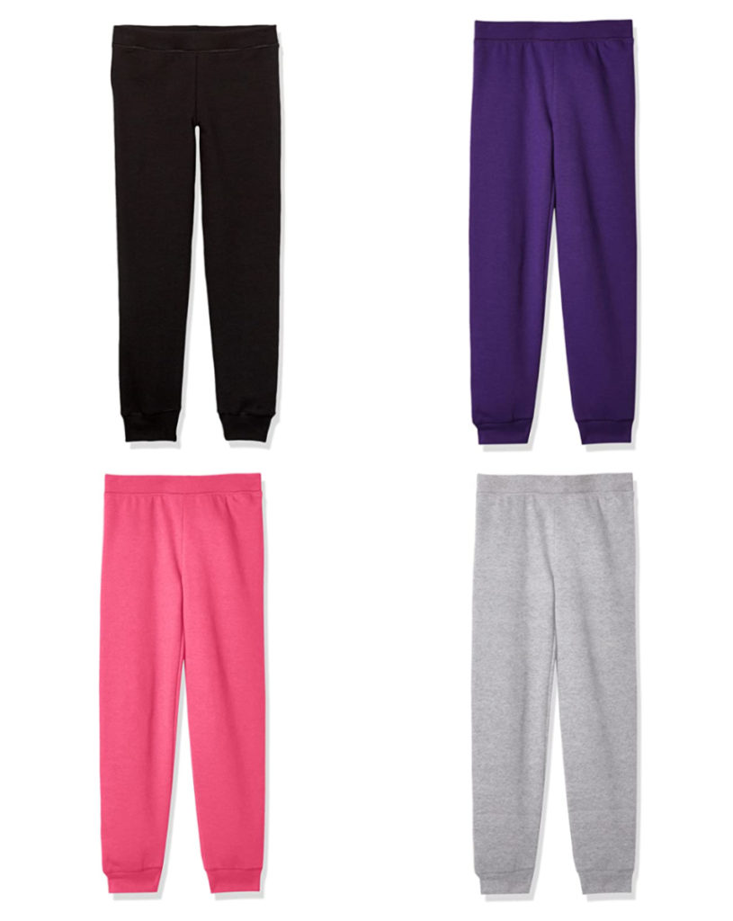 Hanes Girls’ ComfortSoft EcoSmart Jogger Pants for ONLY $4.08 (Was $9. ...