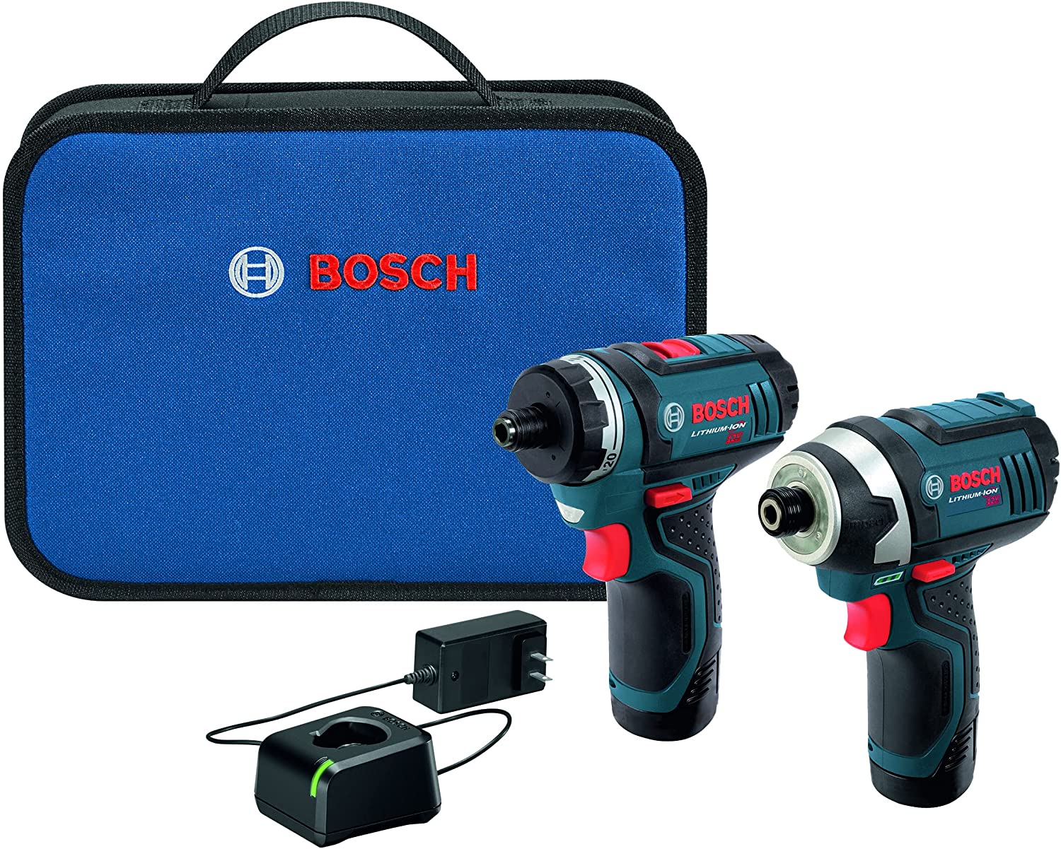 Bosch 12V Max 2-Tool Combo Kit (Drill/Driver and Impact Driver) with 2 .
