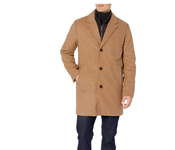 Dockers Men’s Henry Wool Blend Top Coat for ONLY $44.98 (Was $89.99 ...